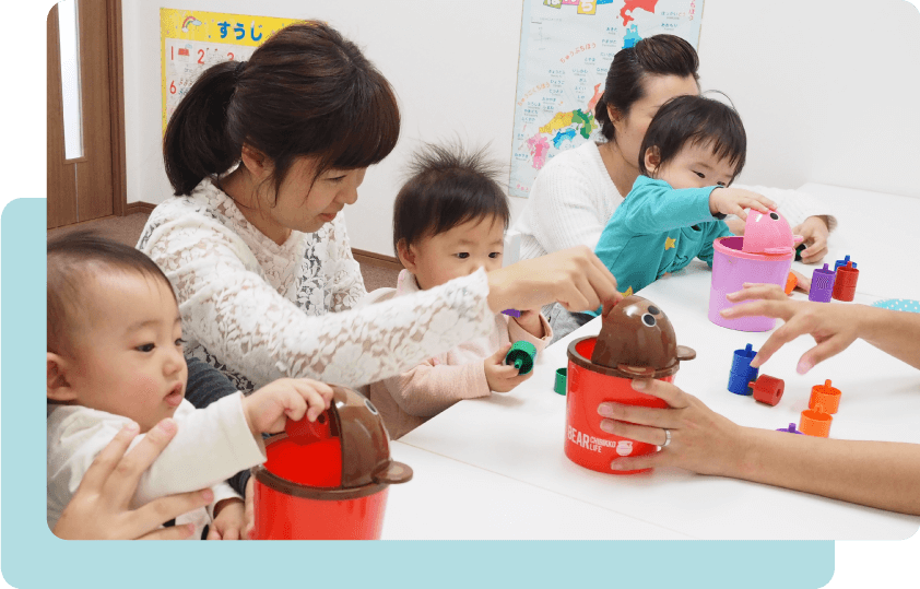 楽しそうに授業を受ける子どもの写真